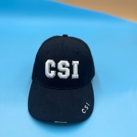 Y2K Embroidered CSI Hat - Picture 1 of 5